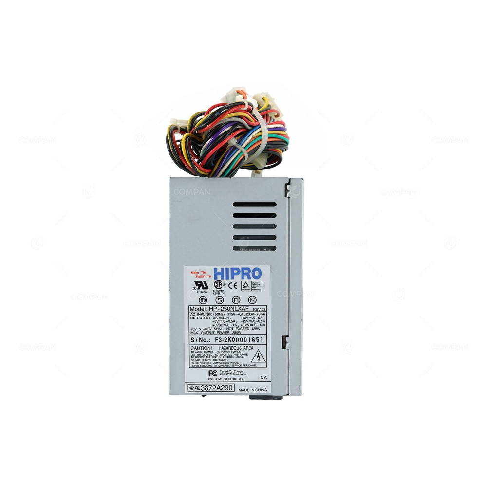 HP-250NLXAF HIPRO-TECH 250W POWER SUPPLY